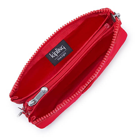 Kipling Creativity Large Pouch Taske Rød | DK 2091DF